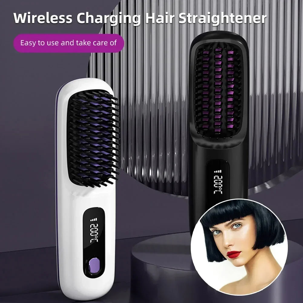 SmoothPro Wireless Hair Straightening Comb - Zero HUB