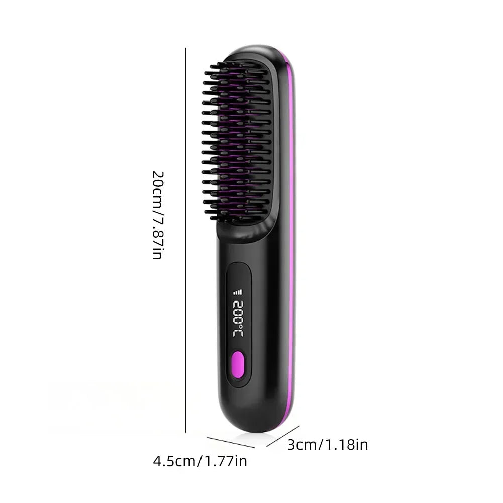 SmoothPro Wireless Hair Straightening Comb - Zero HUB
