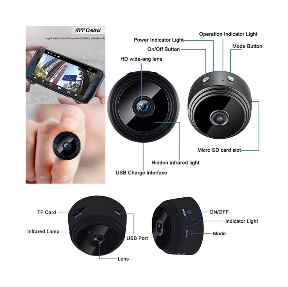 Mini Wifi Hidden Camera - Zero HUB