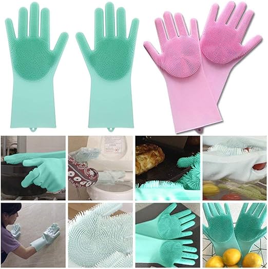 Magic Silicone Cleaning Gloves - Zero HUB