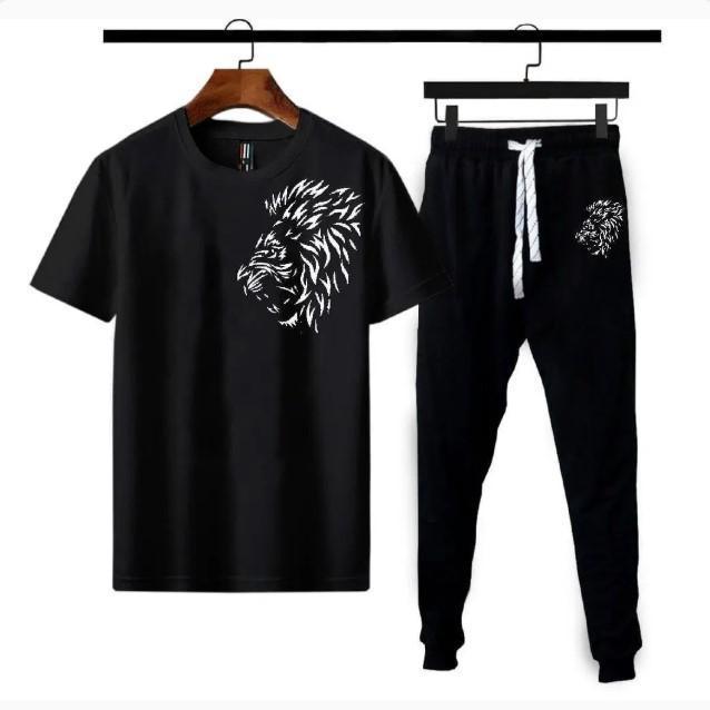 Mens Printed Tracksuit(Lion) - Zero HUB