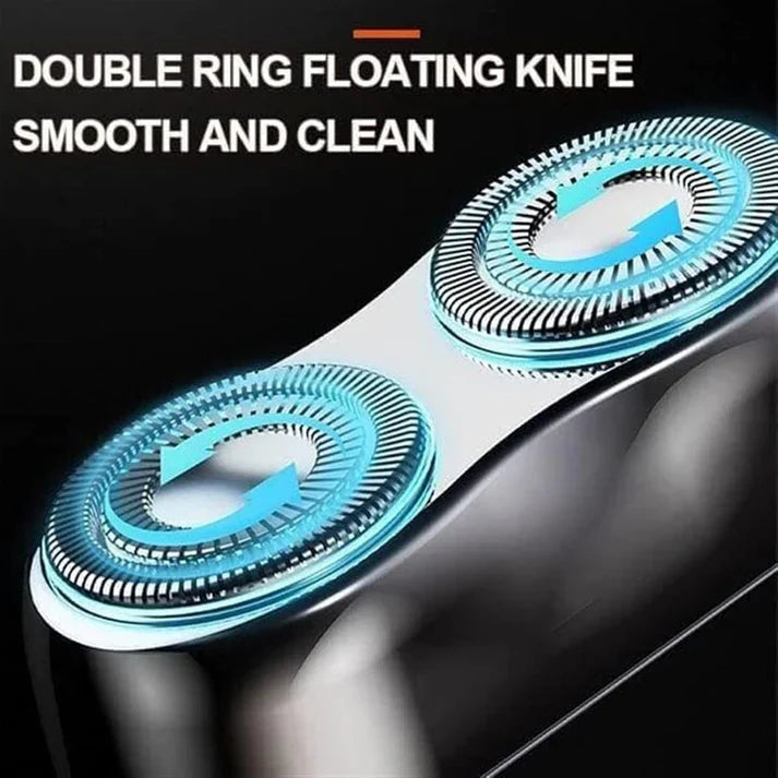 Mini Shavers for Men, Washable Double Head - Zero HUB