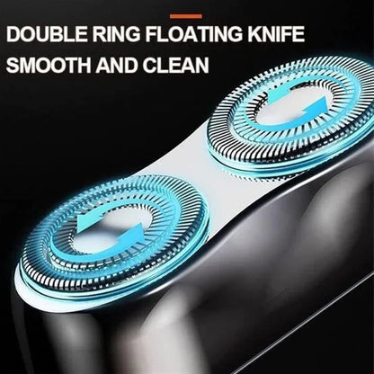 Mini Shavers for Men, Washable Double Head - Zero HUB