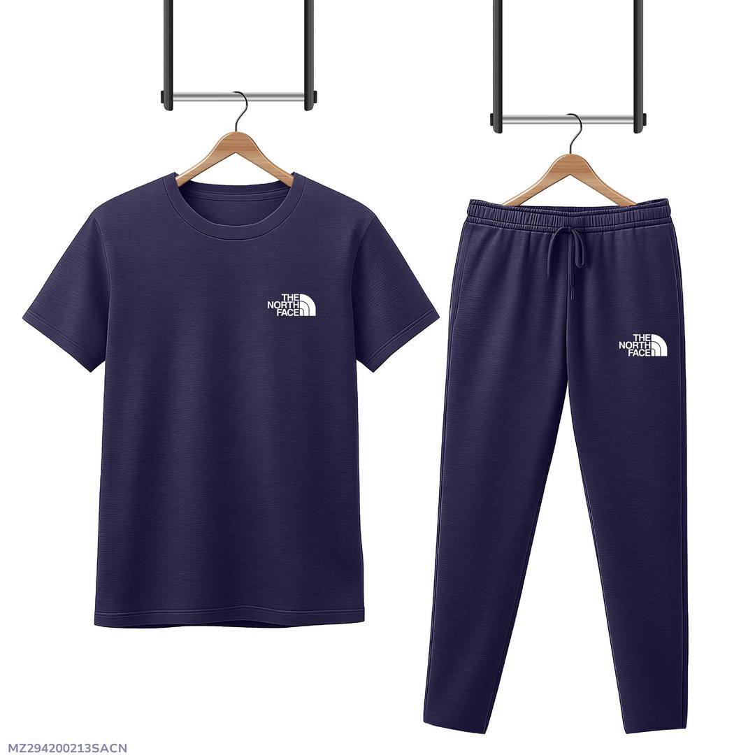 2Pcs Mens Printed Interlock Tracksuit - Zero HUB