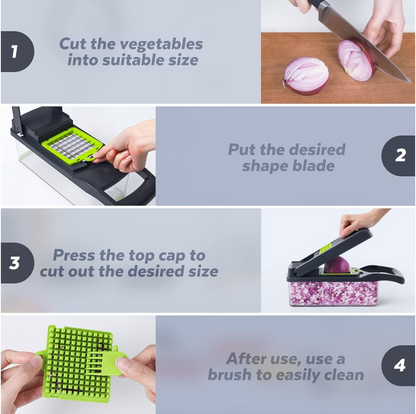 14-in-1 Vegetable Chopper - Zero HUB
