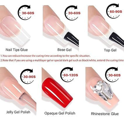 Mini UV LED Nail Lamp Portable Gel Curing - Zero HUB