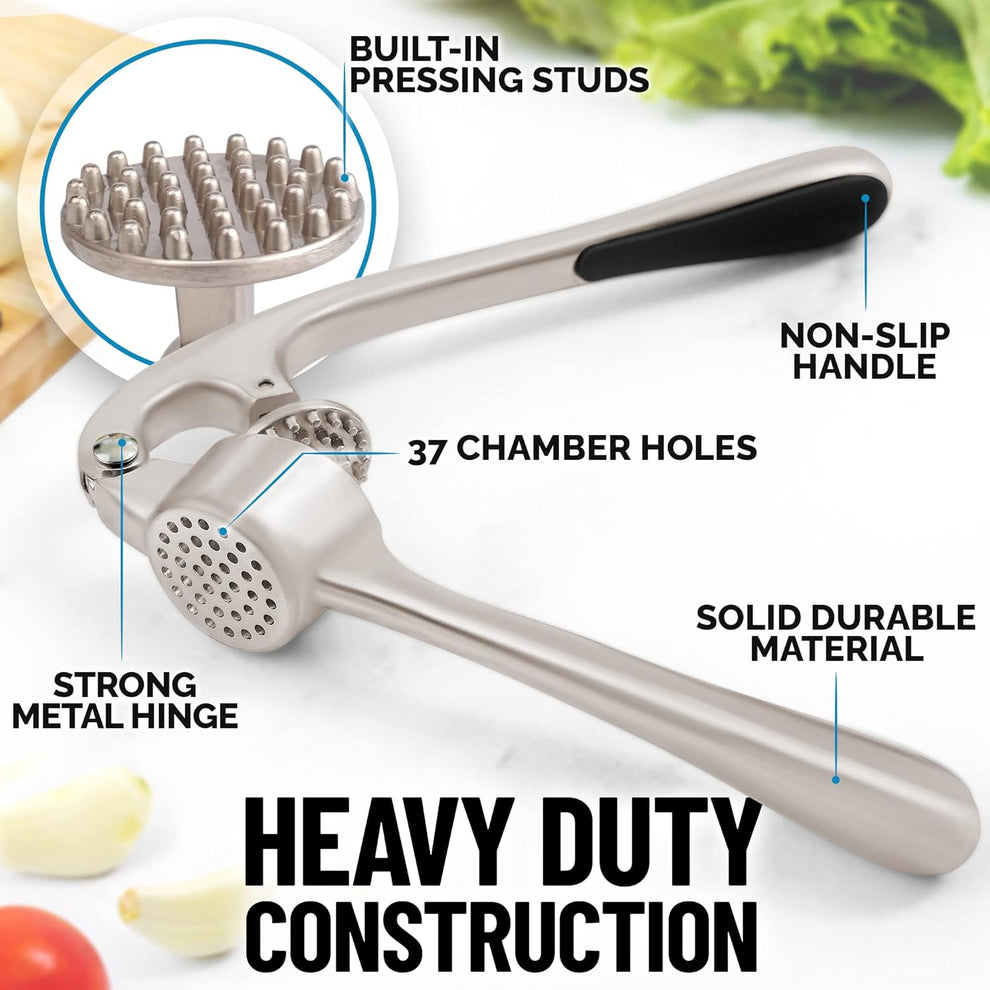 Kitchen Premium Garlic Press Set - Zero HUB