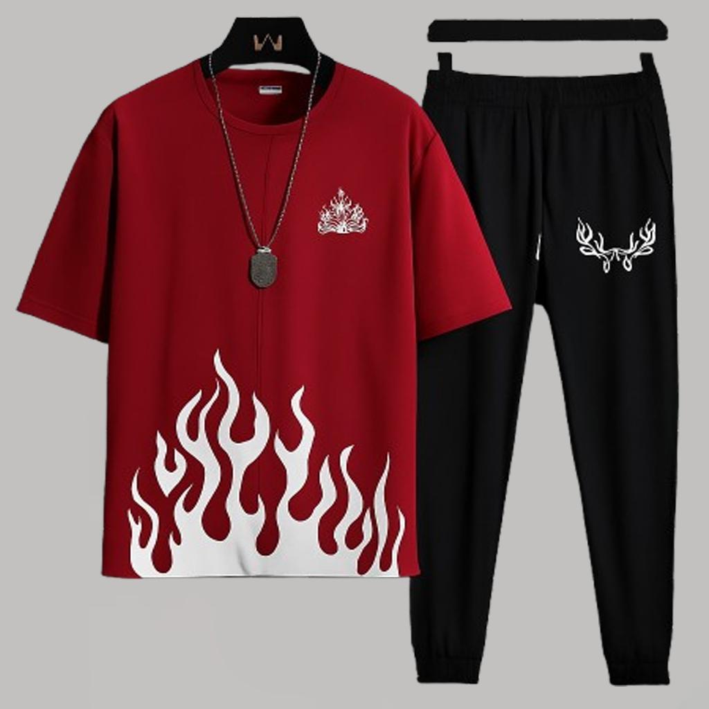 2Pcs Mens Micro Plain Tracksuit - Zero HUB