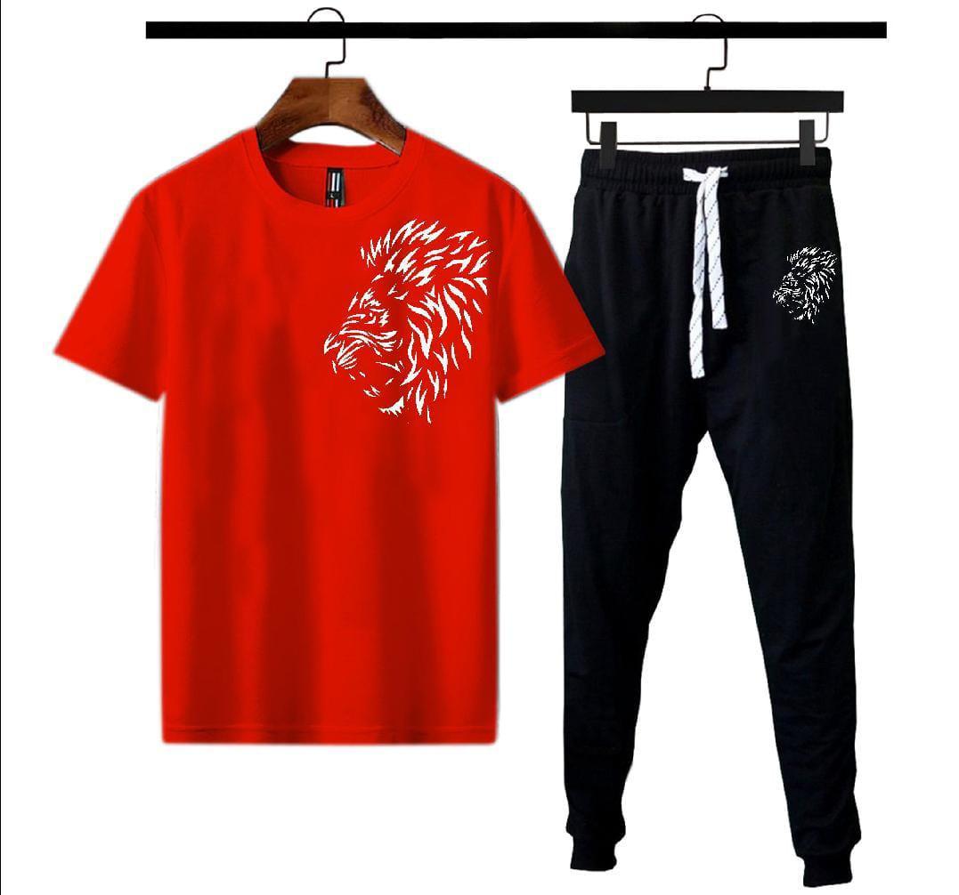 Mens Printed Tracksuit(Lion) - Zero HUB