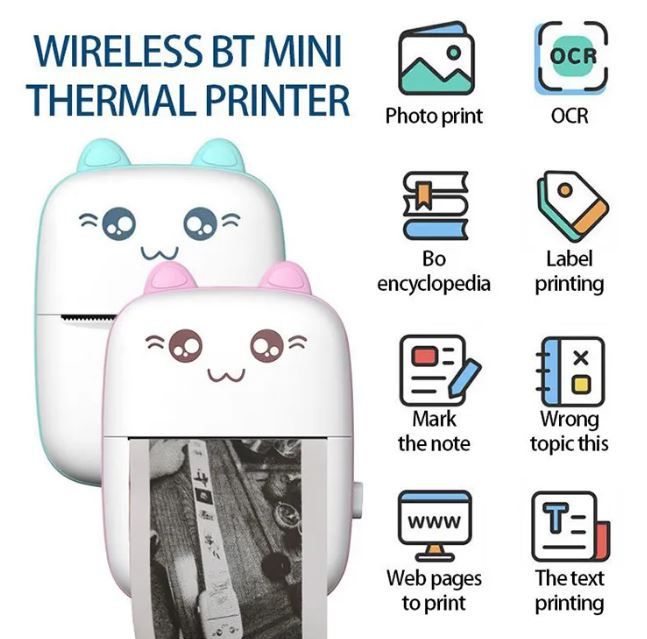 Portable Mini Printer - Zero HUB