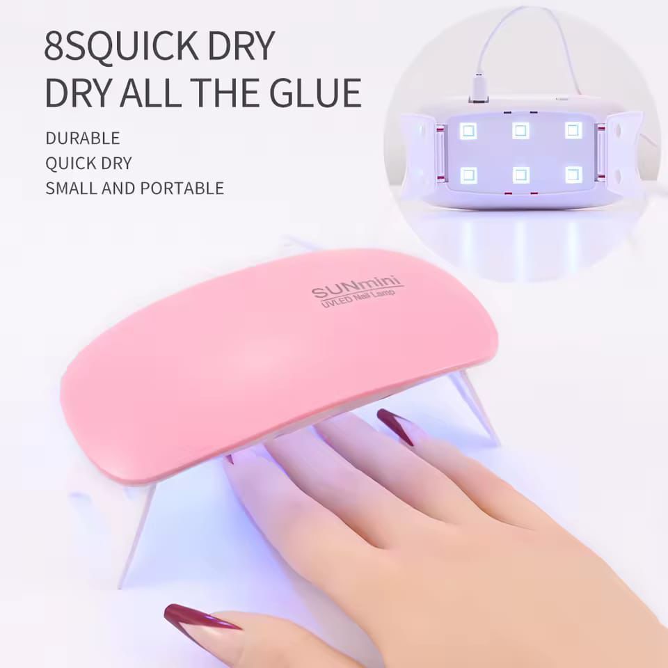 Mini UV LED Nail Lamp Portable Gel Curing - Zero HUB