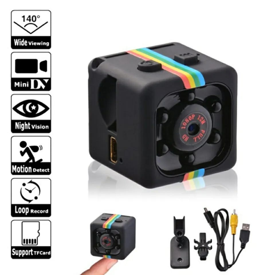 Sq11 Mini Camera Hd 1080p Sensor Night Vision - Zero HUB