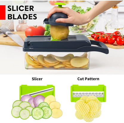 14-in-1 Vegetable Chopper - Zero HUB