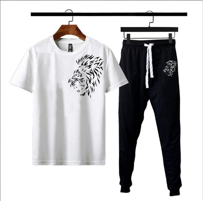 Mens Printed Tracksuit(Lion) - Zero HUB