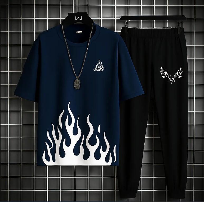 2Pcs Mens Micro Plain Tracksuit - Zero HUB