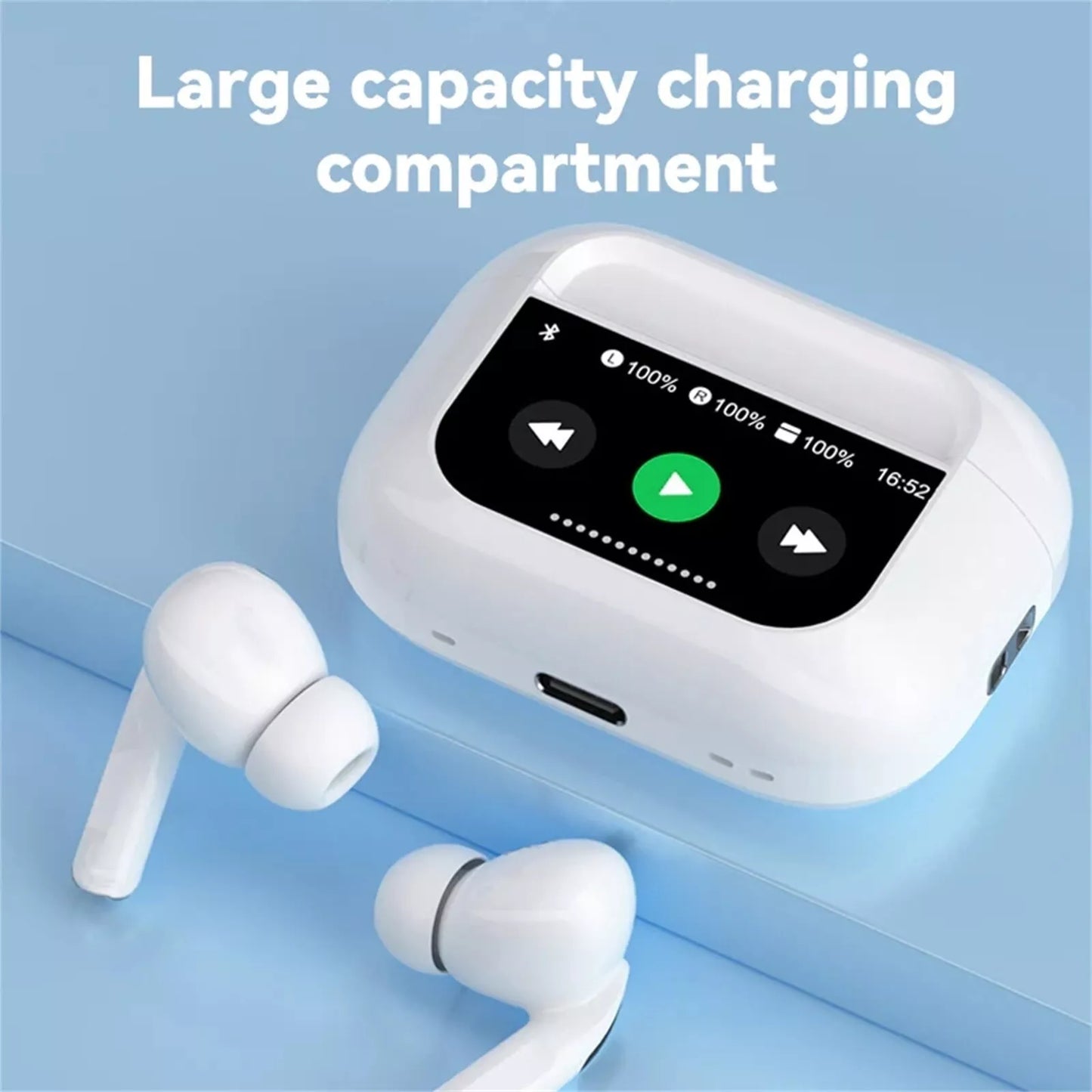 Touch Screen Air-pods - Zero HUB