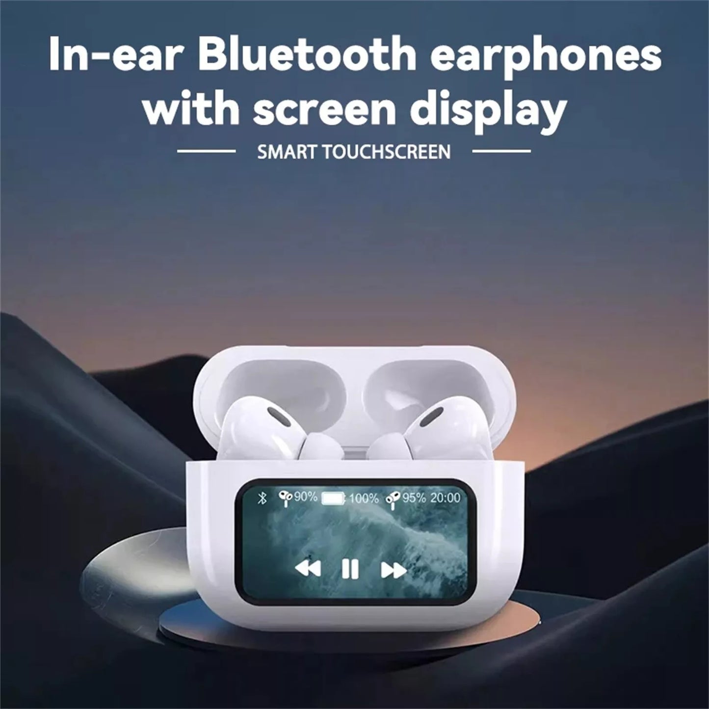 Touch Screen Air-pods - Zero HUB