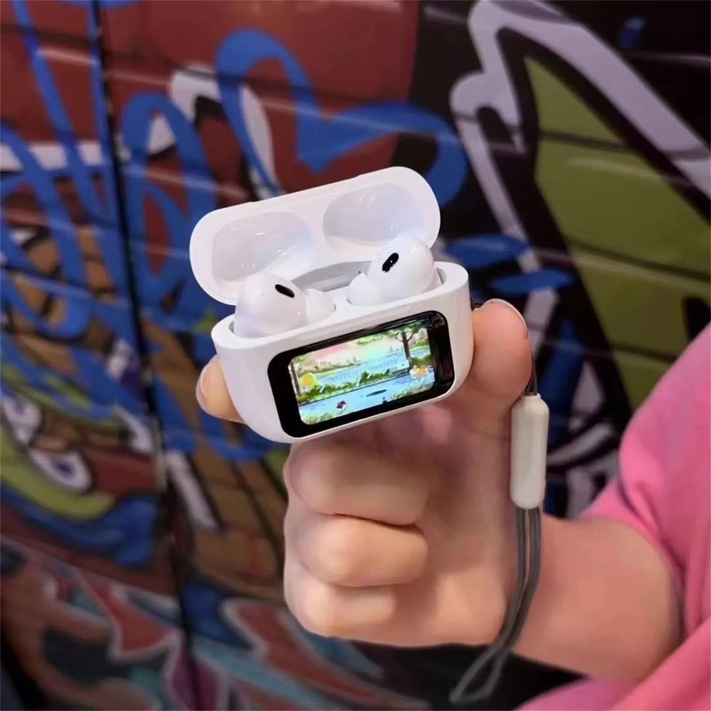 Touch Screen Air-pods - Zero HUB